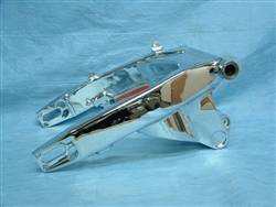 Warrior 260mm Swingarm Mod, Wet Chrome Finish