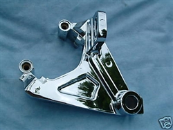 Warrior Chrome Rear Caliper Bracket