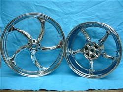 Stryker stock size chrome rims